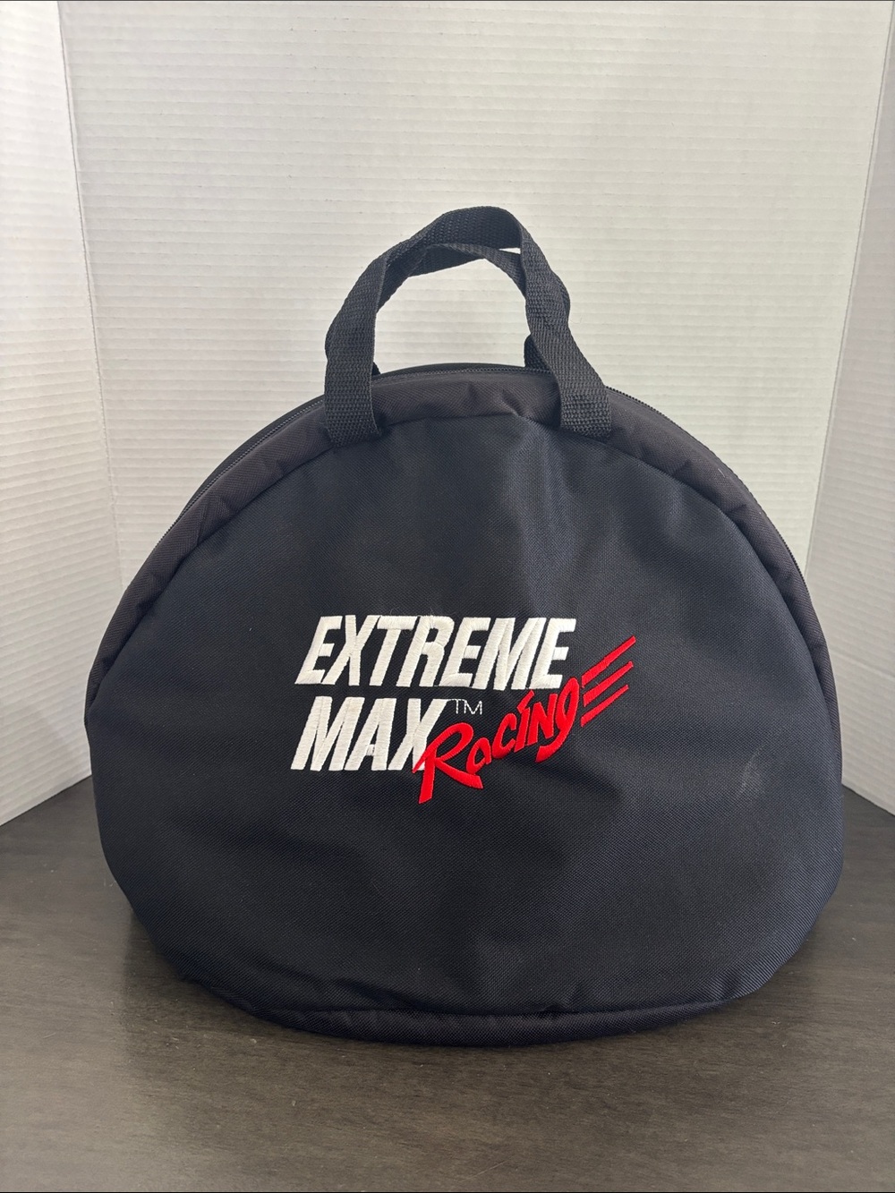 Extreme Max Racing Black Helmet Carry Bag